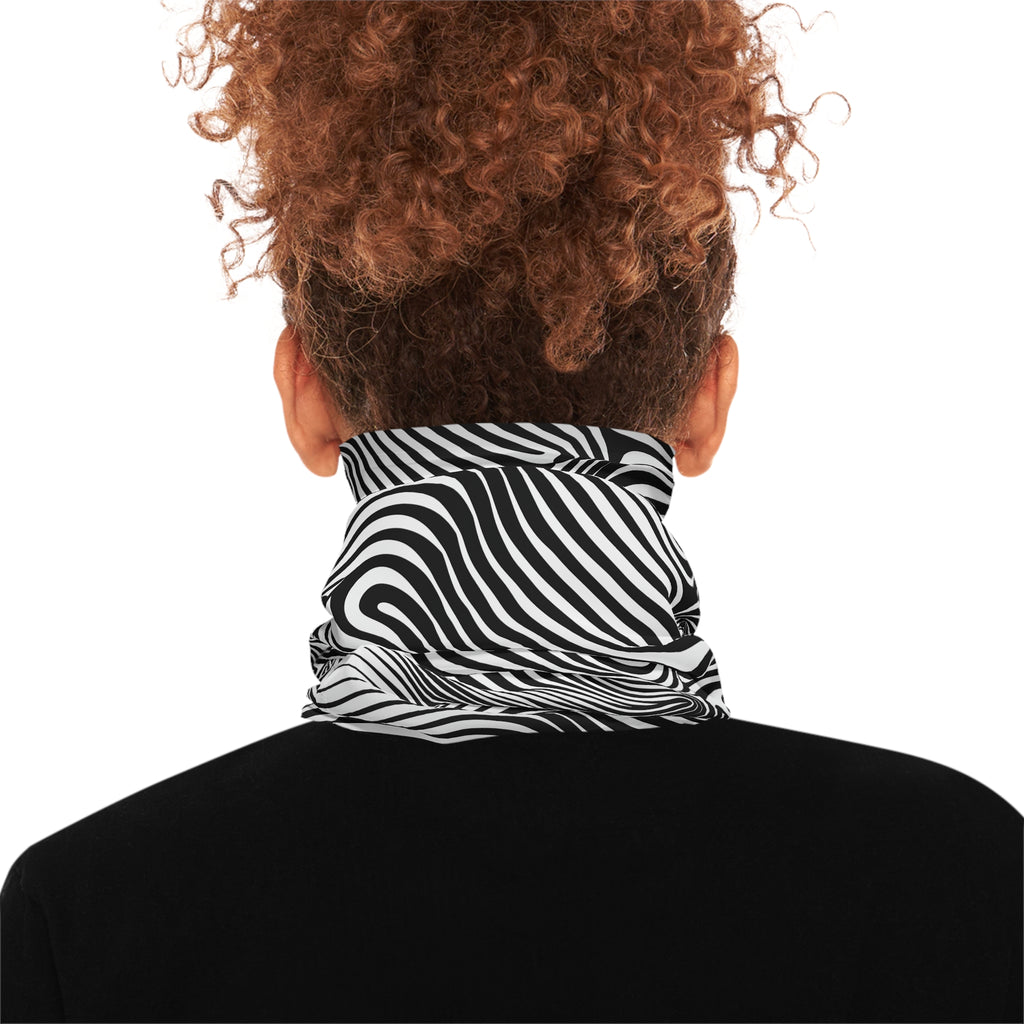 Optical Illusion Wavy Stripe Face Mask