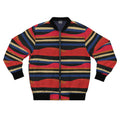 Striped Retro Bomber Jacket