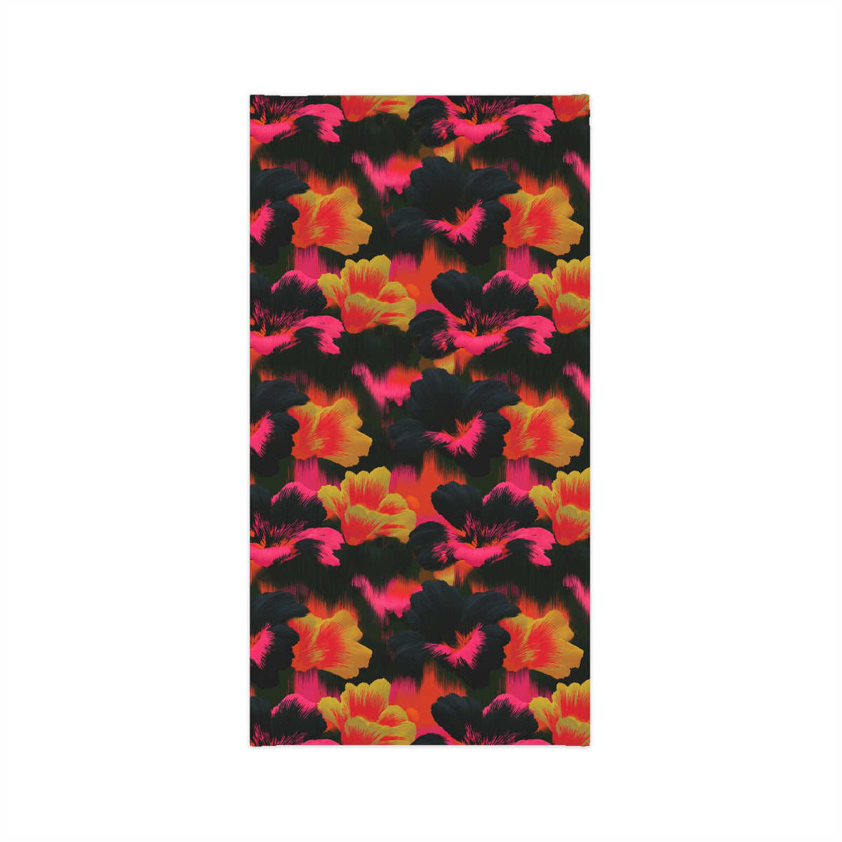 Floral Neon Bloom Neck Gaiter