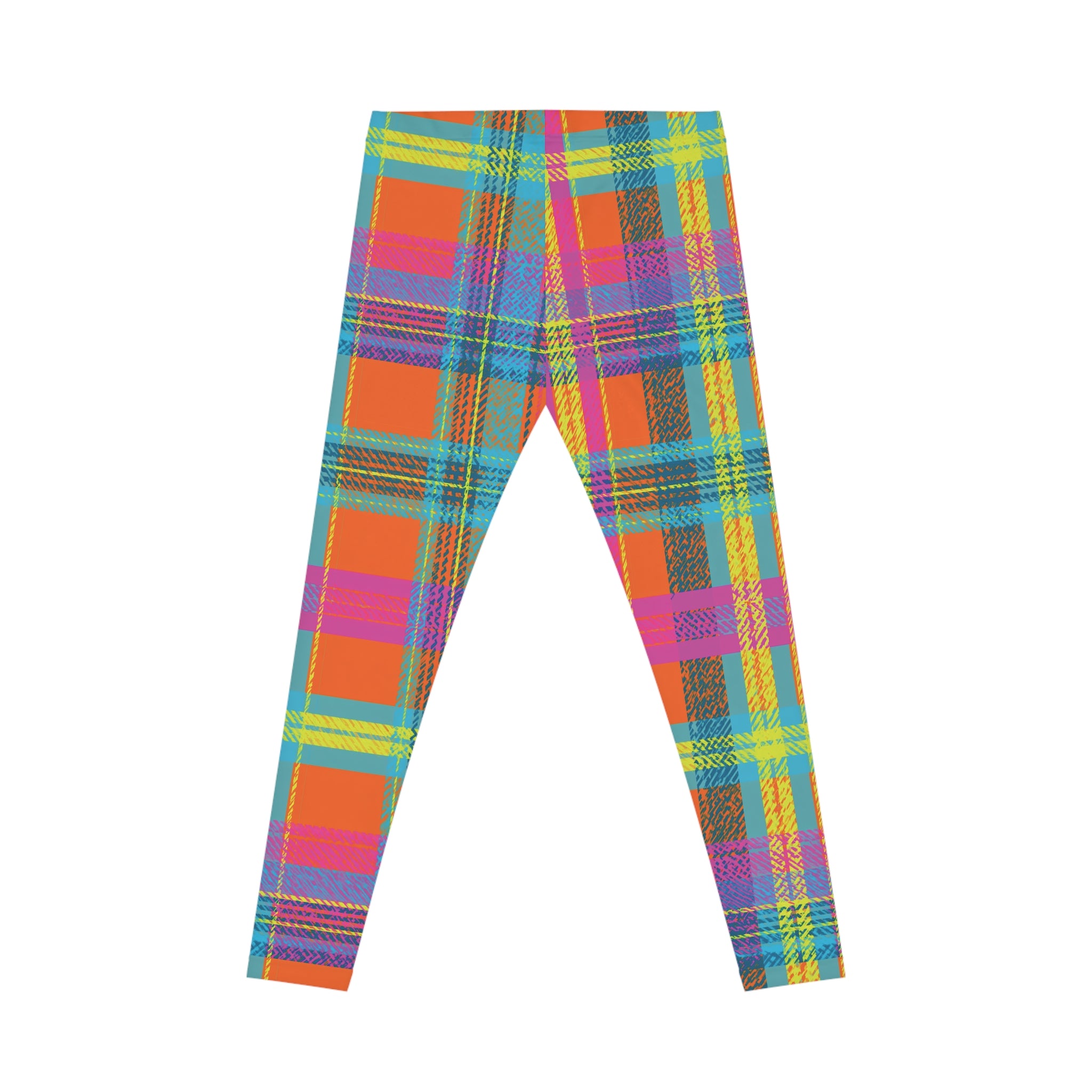 Colorful Plaid Women's Leggings