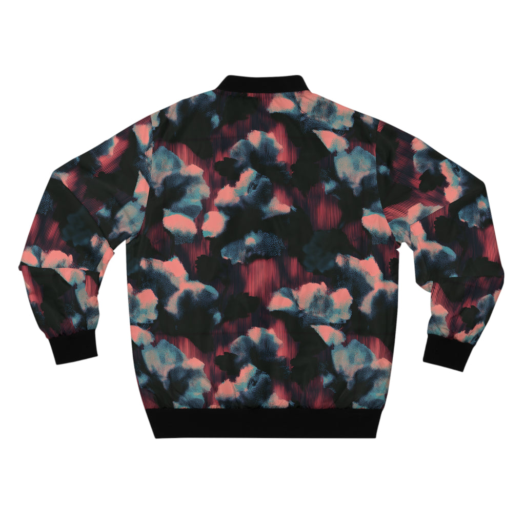 Colorful Bokeh Bomber Jacket
