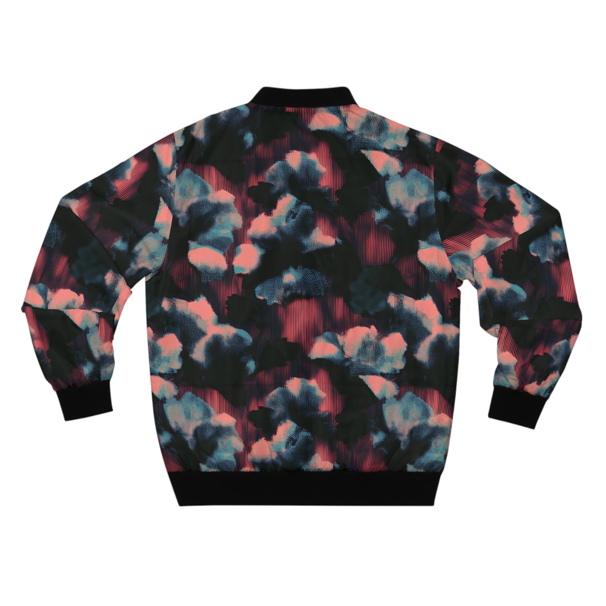 Colorful Bokeh Bomber Jacket