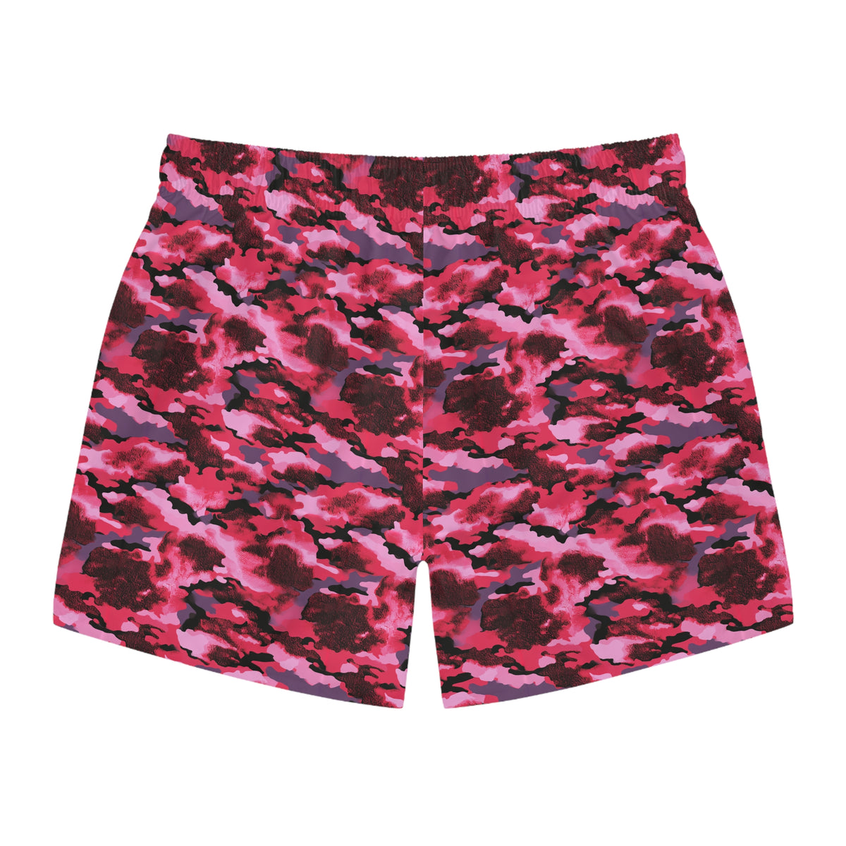 Raspberry Mirage Swim Trunks
