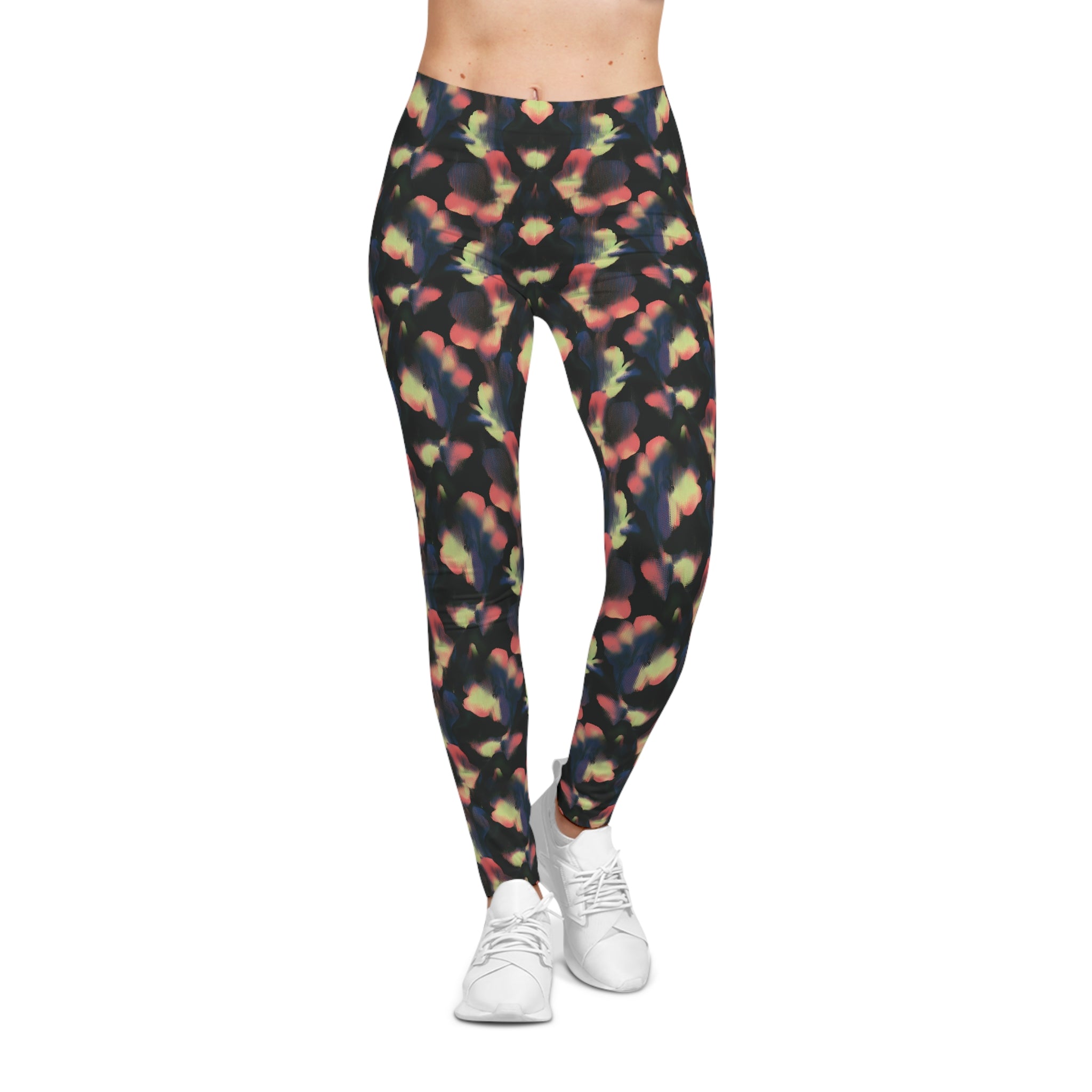 Floral Kaleidoscope Leggings