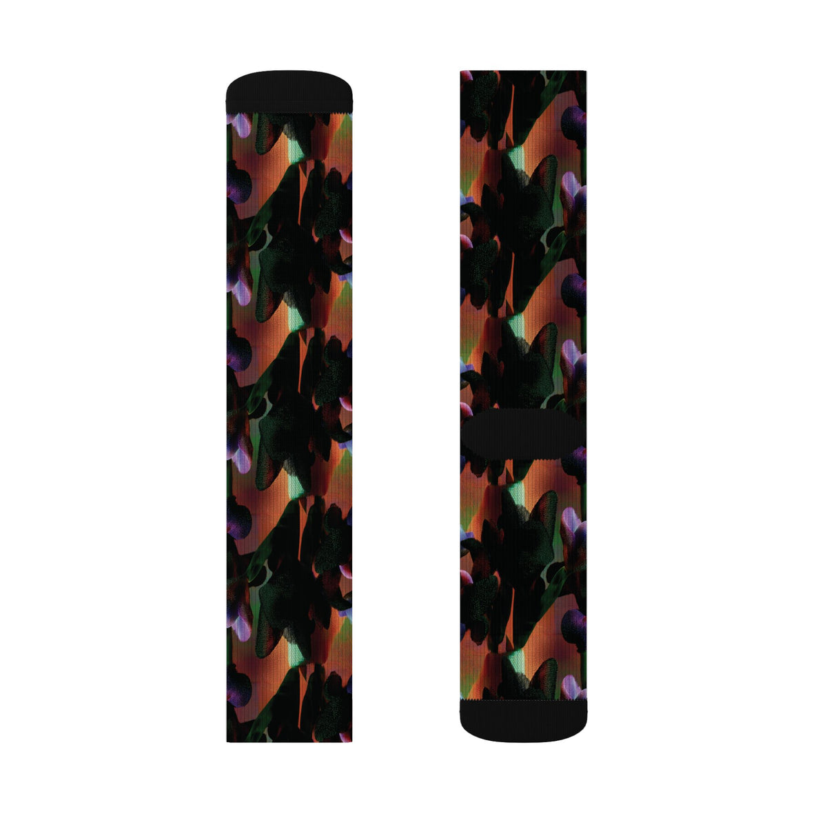 Copy of Red & Blue Patterned Crew Socks