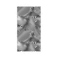 Optical Illusion Wavy Stripe Face Mask