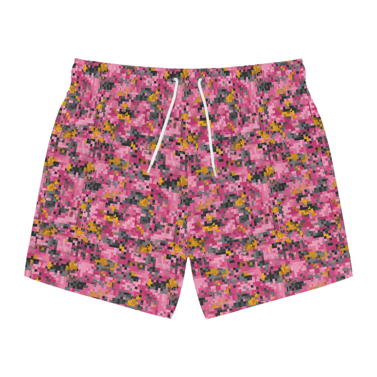 Pixel Bloom Swim Trunks