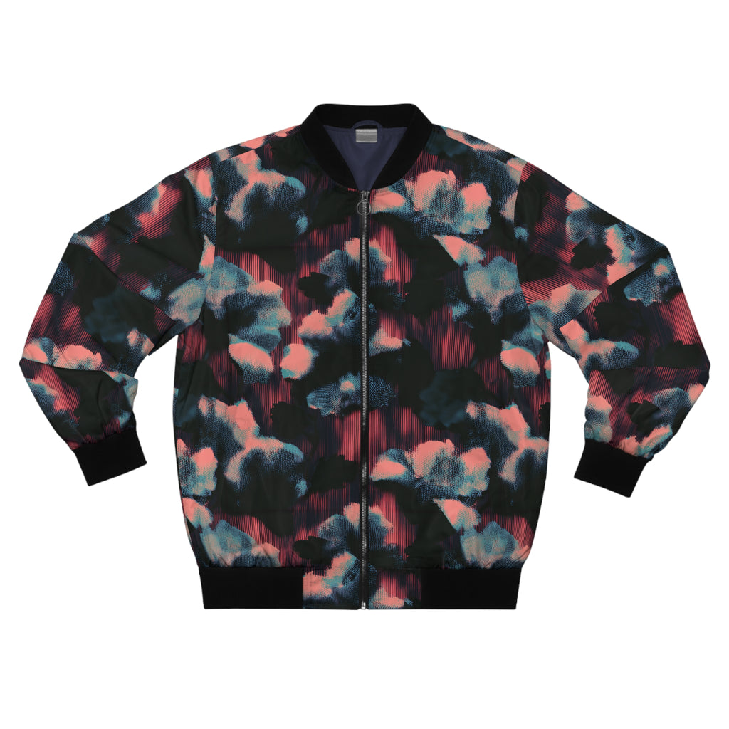 Colorful Bokeh Bomber Jacket